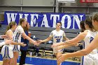 WBBall vs JWU  Wheaton College women's basketball vs Johnson & Wales University. - Photo By: KEITH NORDSTROM : Wheaton, basketball
